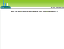 Tablet Screenshot of inthehook.com
